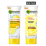 Garnier Bright Complete Vitamin C Face Wash - With Lemon Extracts, Fights Dullness 100 g
