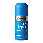 Jovan Deodorant Body Spray - Sex Appeal for Men 150 ml Bottle