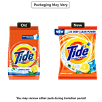 Tide Plus Double Power Detergent Washing Powder - Lemon & Mint 1 kg