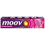 Moov Instant Pain Relief Cream - Useful For Back, Joint, Knee, Muscle Pain & Sports & Fitness Injuries 15 g Tube