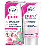 Veet Pure Aloe & Rose Hair Removal Cream For Normal Skin 60 g