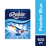 Robin Dazzling Whiteness Fabric Whitener Powder - Top & Front Load 100 g