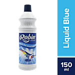 Robin Dazzling White Fabric Whitener, Liquid Blue 150 ml 