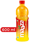 Maaza Mango Drink - Original Flavour, Refreshing 600 ml PET Bottle