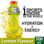 Gatorade Sports Drink - Lemon Flavour 500 ml 