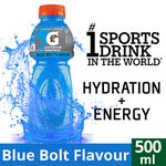 Gatorade Sports Drink - Blue Bolt Flavour 500 ml 