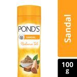 Ponds Sandal Radiance Talc 100 g 