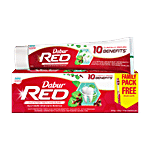 Dabur Red Ayurvedic Fluoride Free Toothpaste 300 g (200 + 100 g)