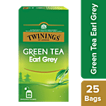 Twinings Green Tea - Earl Grey 50 g (25 Bags x 2 g each)