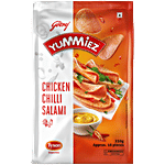 Godrej Yummiez Chicken Chilli Salami 250 g Pouch