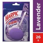 Harpic Hygienic Toilet Cleaner Rim Block, Lavender 26 g 