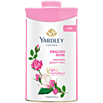 Yardley London English Rose Perfumed Talc for Women| Smooth texture 250 g 