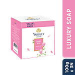Yardley London English Rose Luxury Soap With Creamy Lather 100 g (Pack of 3)