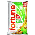 Fortune Soya Health Refined Soyabean Oil 870 g Pouch