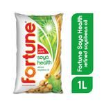 Fortune  Soya Health Refined Soyabean Oil 1 L Pouch