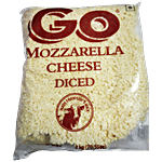 Gowardhan Go Mozzarella Cheese - Diced 2 kg Pouch