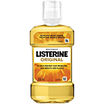 Listerine Mouthwash Liquid - Original, Removes 99.9% Germs 250 ml