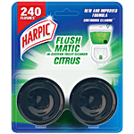 Harpic Flushmatic In-Cistern Toilet Cleaner Block - Citrus 100 g
