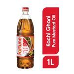 Fortune  Premium Kachi Ghani Pure Mustard Oil 1L Pet Bottle