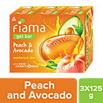 Fiama Peach & Avocado Gel Bar 375 g (3 pcs x 125 g each)