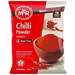 MTR Chilli Powder/Menasina Pudi - Stemless 100 g Pouch