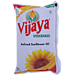 Vijaya Refined Sunflower Oil 1 L Pouch