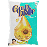 Gold Drop  Refined Oil - Sunflower 1 L Pouch