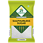 24 Mantra Organic Natural Sugar/Sakkare - Sulphurless 500 g Pouch