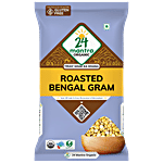 24 Mantra Organic Roasted Bengal Gram/Chana Dal 500 g Pouch