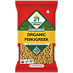 24 Mantra Organic Fenugreek Seeds 100 g Pouch