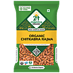 24 Mantra Organic Organic Rajma/Capparadavare 500 g Pouch