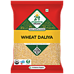 24 Mantra Organic Wheat Daliya 500 g Pouch