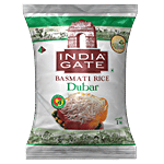India Gate Basmati Rice/Basmati Tandul - Dubar 1 kg Pouch