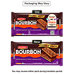 Britannia The Original Bourbon Creme Biscuit - With Chocolate 500 g (Pack of 5)