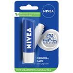 NIVEA Original Care Lip Balm For 24h Moisture With Shea Butter & Natural Oils 4.8 g 