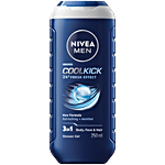 Nivea Men Cool Kick Fresh Effect 3 In 1 Shower Gel 250 ml 