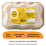 fresho! Farm Eggs, Regular 6 pcs