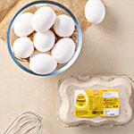 fresho! Farm Eggs, Regular 6 pcs