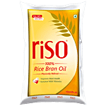 Riso Physically Refined Rice Bran Oil - Rich in Natural Oryzanol 1 L Pouch