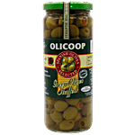 Olicoop Green Stuffed Olives 450 g