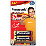 Panasonic LR6TDG/2B 15 Times Longer Lasting Alkaline Battery - AA, 1.5 V 2 pcs
