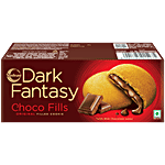 Sunfeast Dark Fantasy Choco Fills - Original Filled Cookies With Choco Crème, Perfect Snack 69 g Pouch