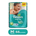 Pampers  Baby Dry Medium (6-11 kg) - 66 Diapers 66 pcs