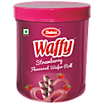 Dukes  Waffy Strawberry Flavoured Wafer Roll 250 g 