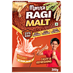 Manna Ragi Malt - Rich In Protein & Calcium, Natural & 200 g Carton