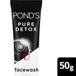 Ponds Pure Detox Anti-Pollution Purity Face Wash With Activated Charcoal 50 g 
