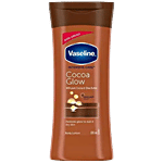 Vaseline Intensive Care Cocoa Glow Body Lotion - With Shea Butter, Non-Greasy Formula 100 ml