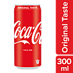 Coca Cola Soft Drink - Carbonated Water 300 ml Can