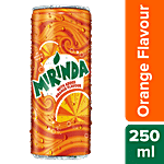 Mirinda Soft Drink - Orange 250 ml Can