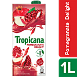 Tropicana Delight Fruit Juice - Pomegranate 1 L Tetra